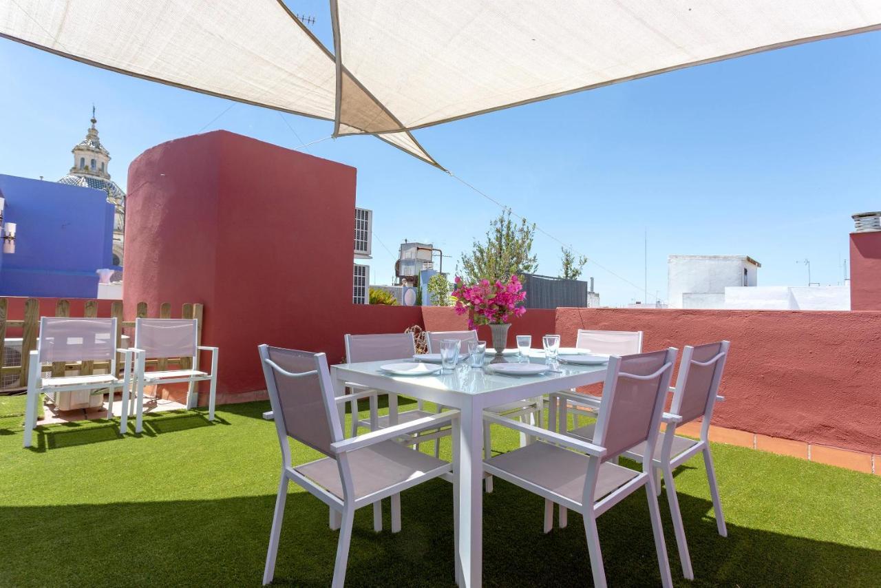 Genteel Home Salvador Terrace Sevilla Exteriér fotografie